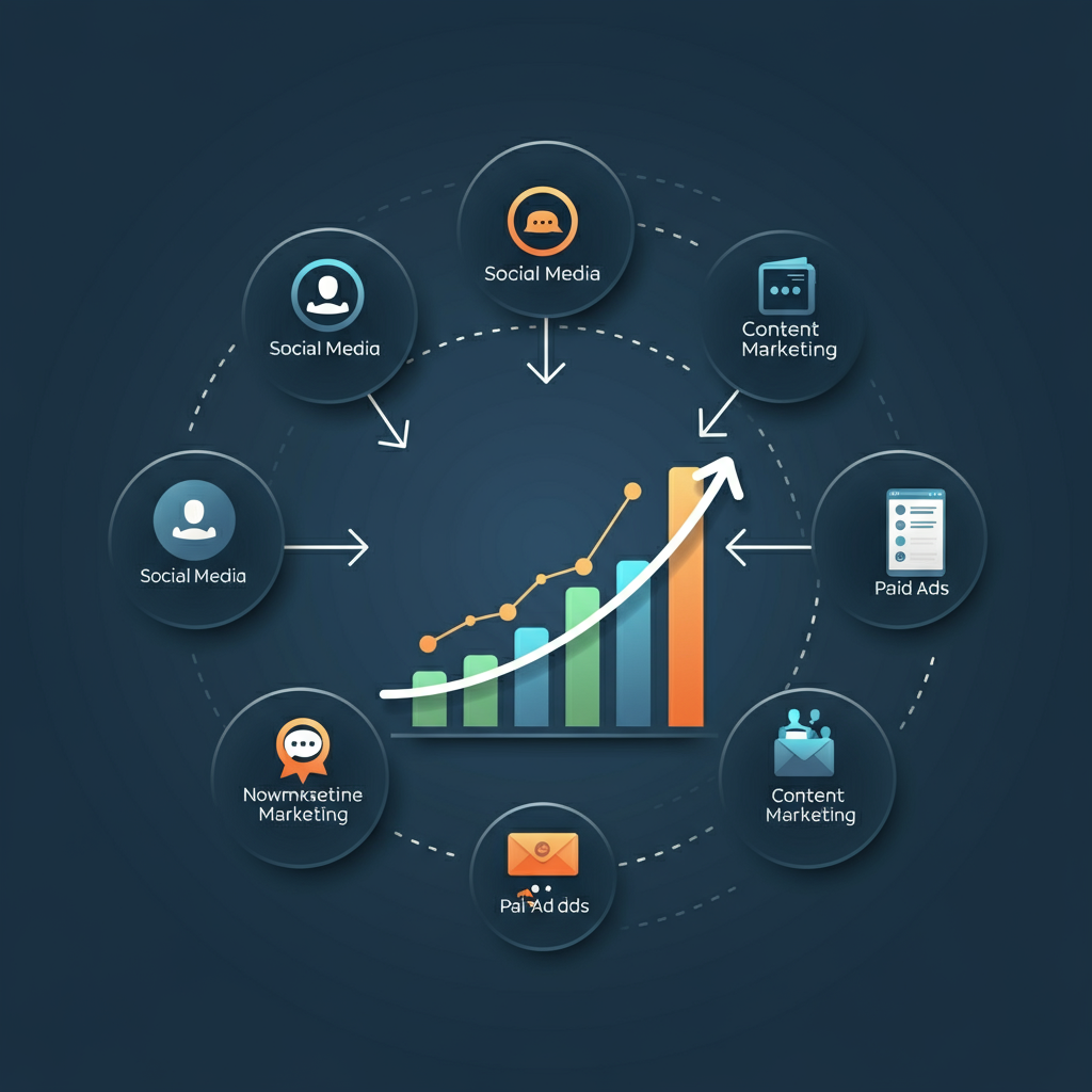 全渠道营销的长期流量增长模型