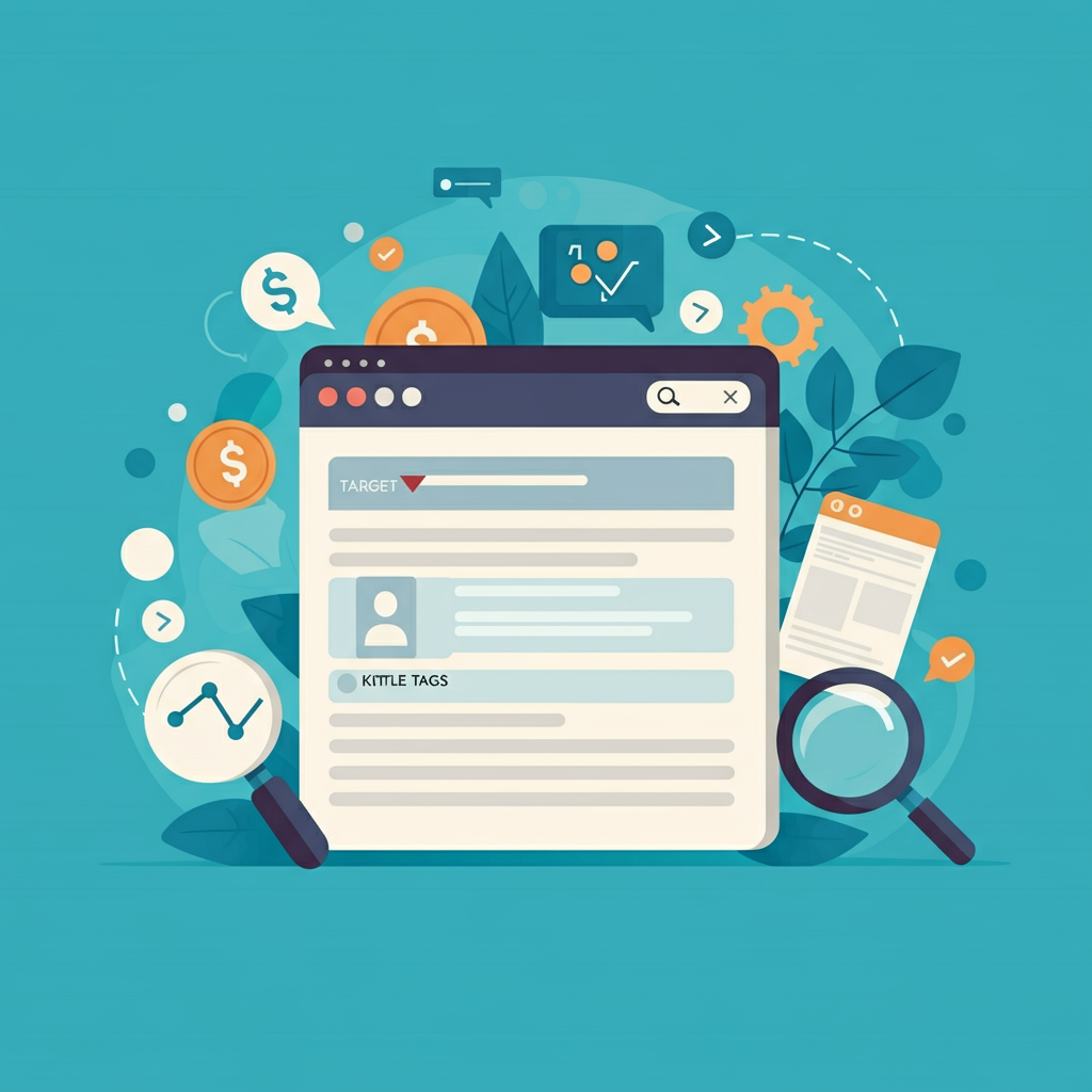 在标题标签中合理使用目标关键词