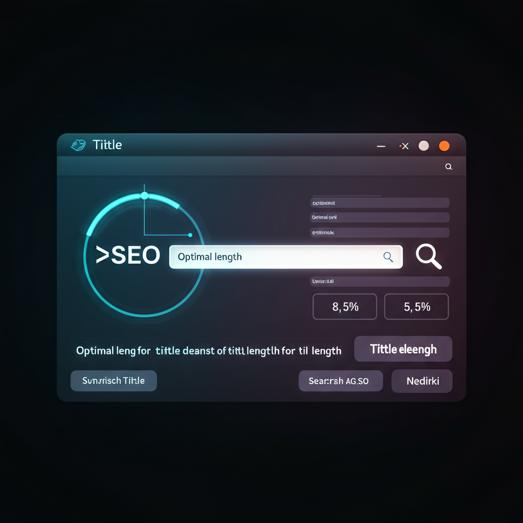 确保标题长度在SEO最佳范围内