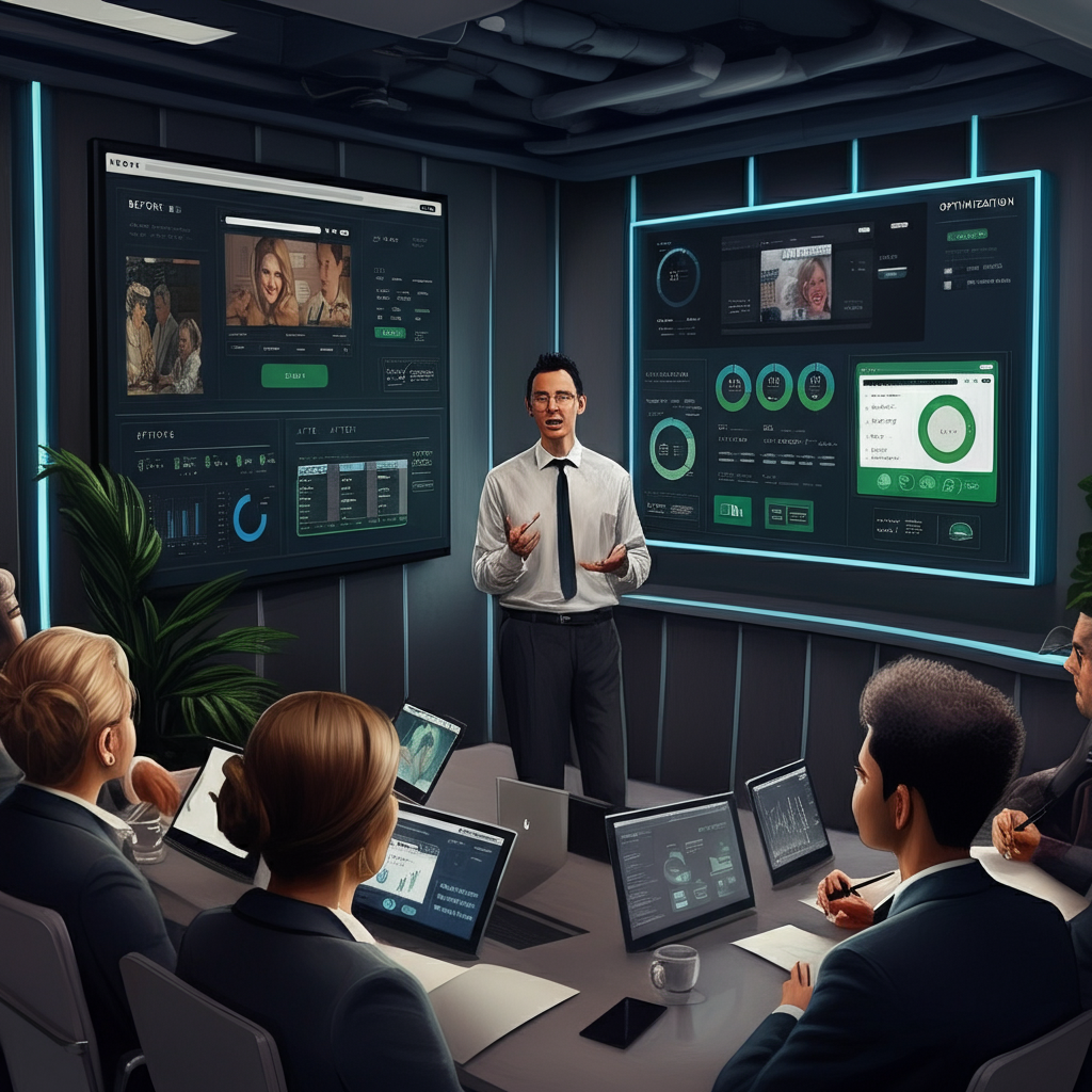 网络公司会不会提供详细的优化案例展示